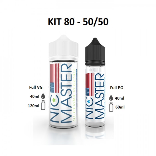 Kit 80 - 50/50 Nic Master